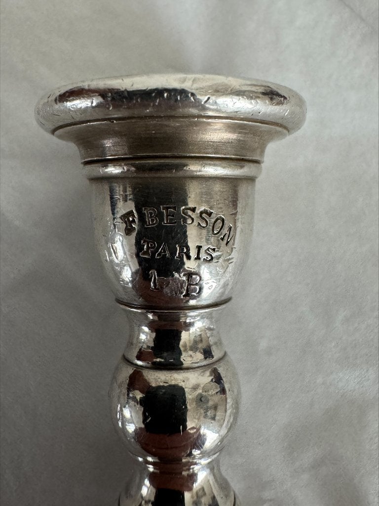 Vintage Mondstuk F. Besson 1B Cornet / Kornet ?, Ophalen of Verzenden, Gebruikt, Overige typen