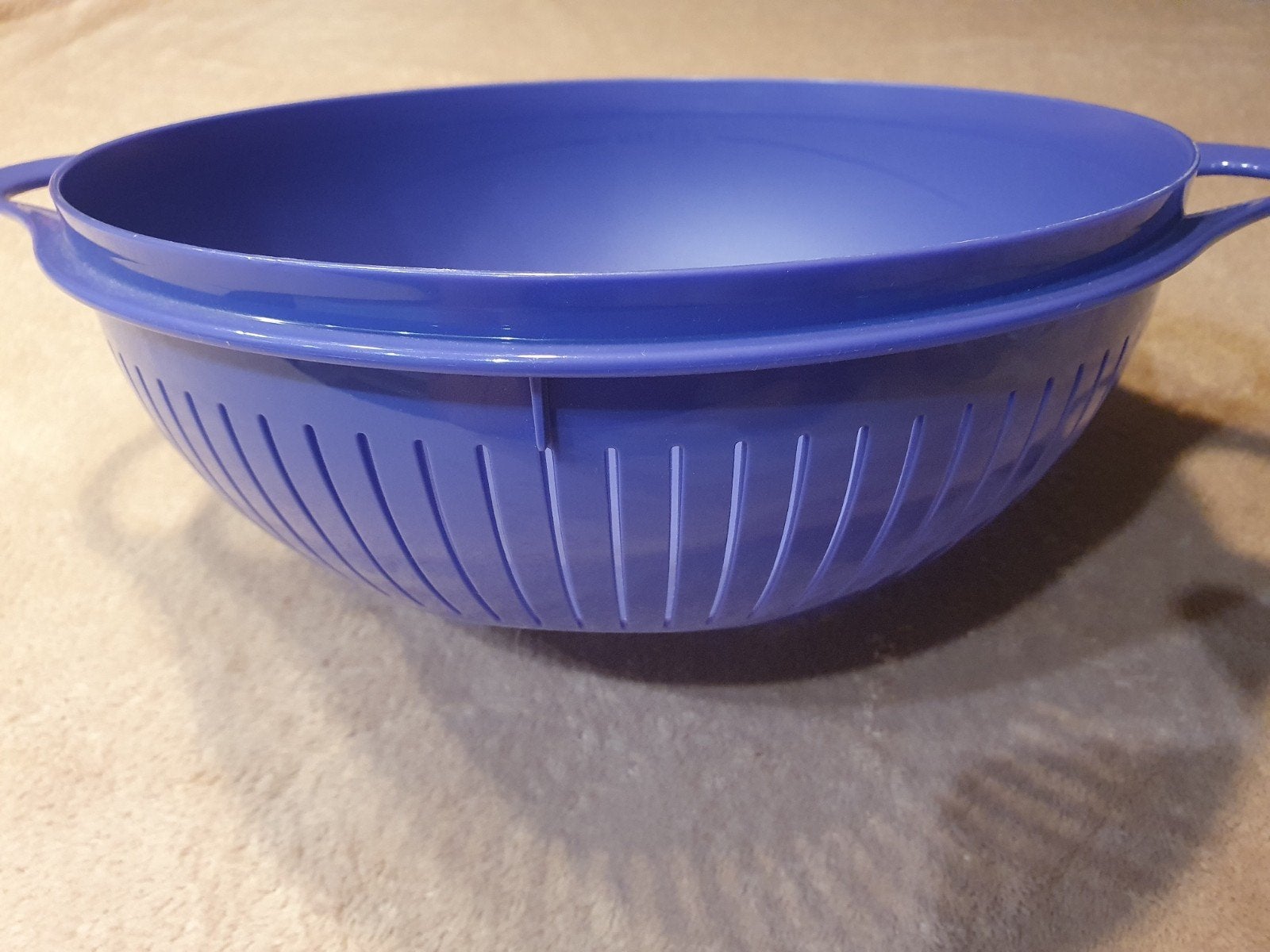 Tupperware vergiet 3,75L - Blauw, Ophalen of Verzenden, Nieuw, Overige typen, Vaatwasserbestendig
