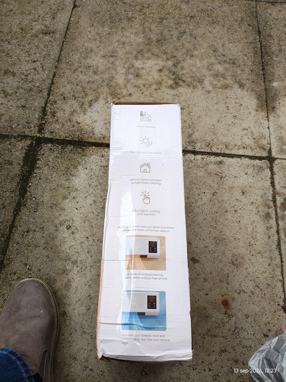 heater wandmontage met afstandsbediening, Ophalen of Verzenden, Nieuw