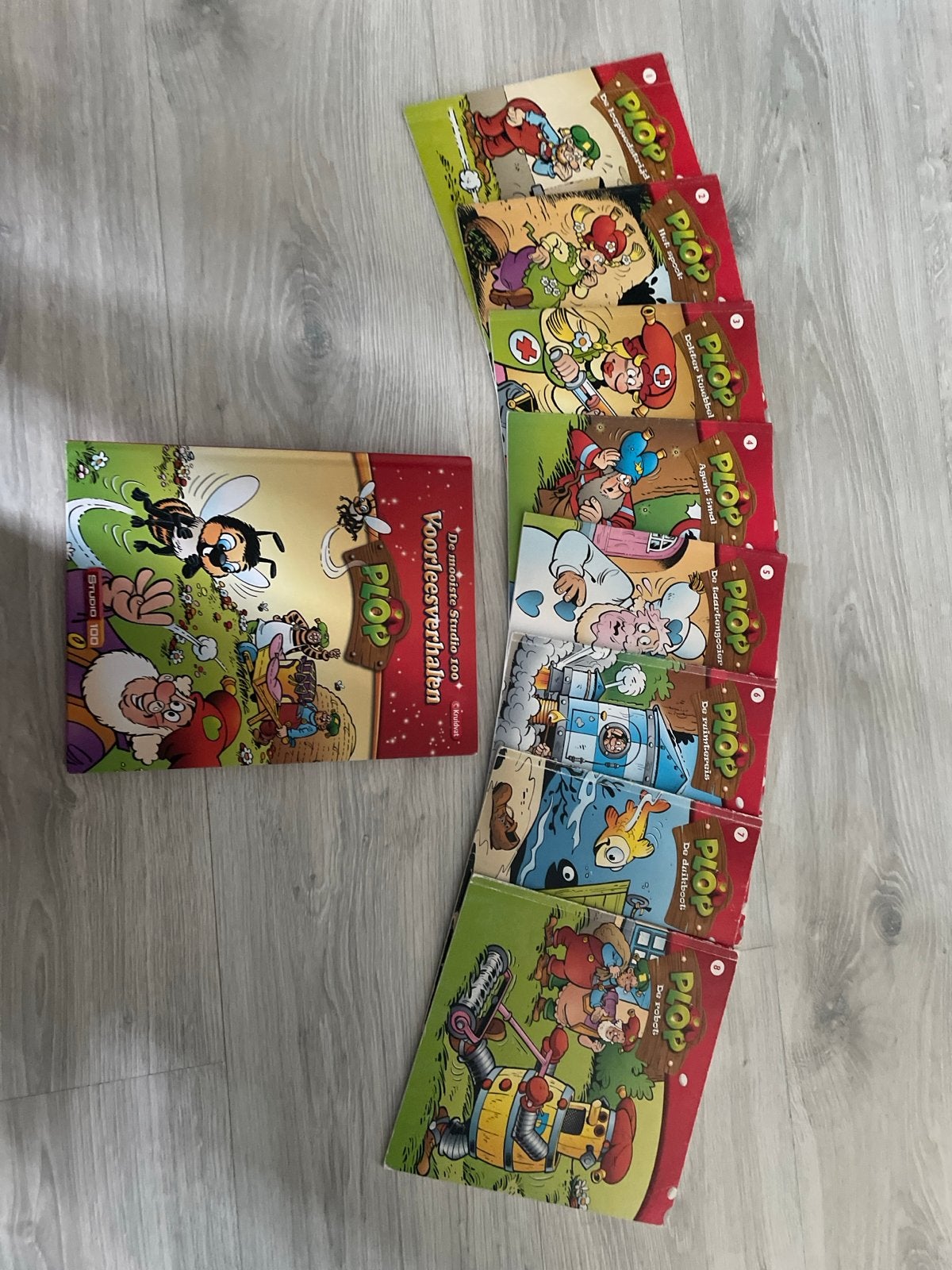 Kabouter Plop Boeken Serie 1-8 + Groot Voorleesverhalenboek, Jongen of Meisje, Voorleesboek, Ophalen, Gelezen