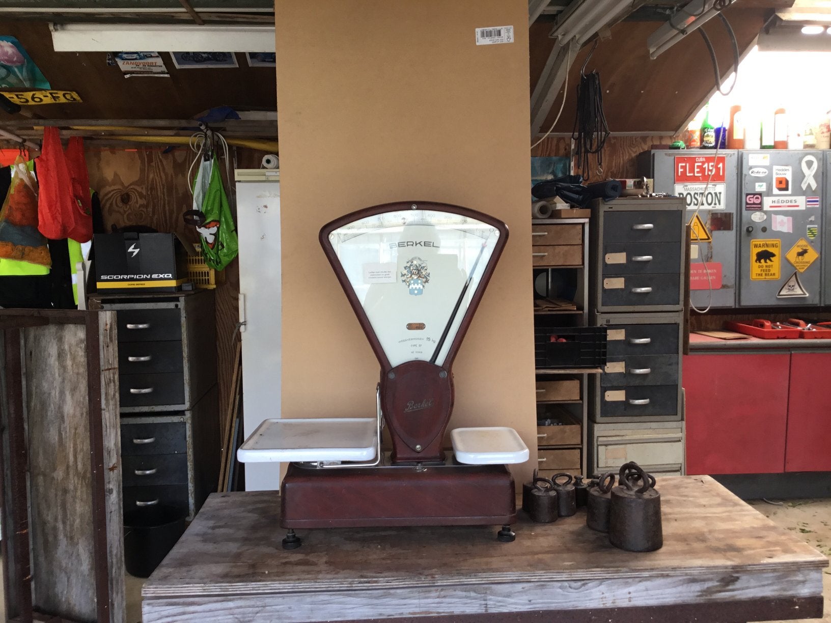 Weegschaal., Ophalen of Verzenden, Zo goed als nieuw, Personenweegschaal, 100 kg of meer