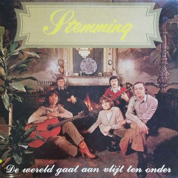 Stemming ‎  de wereld gaat aan vlijt ten onder  lp, LP, Gebruikt, Pop, 12 inch