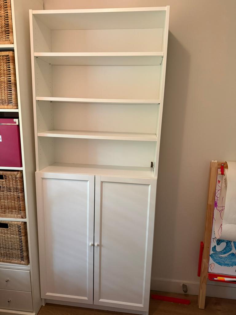 Ikea Billy boekenkast wit, Ophalen, 25 tot 50 cm, 50 tot 100 cm, 200 cm of meer