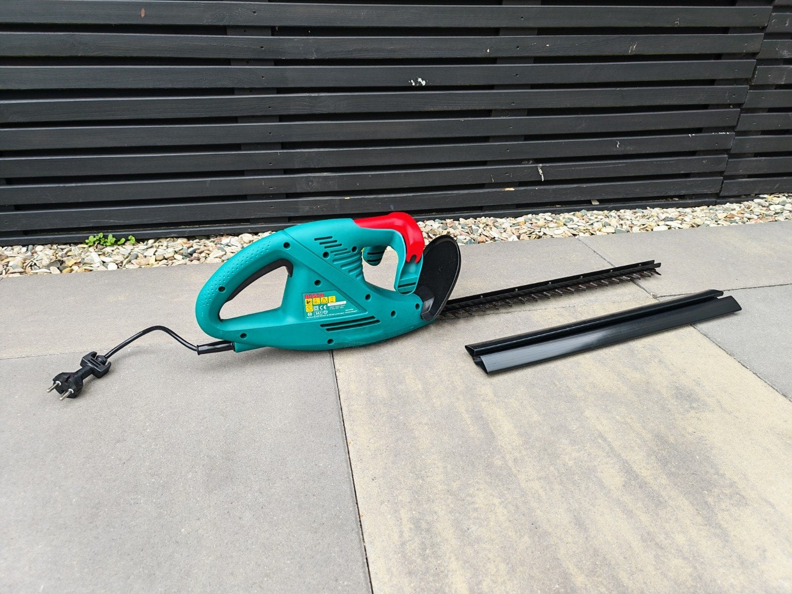 Bosch AHS 4-16 heggenschaar - 390W, 42cm blad, Ophalen of Verzenden, Gebruikt, Elektrisch, Bosch