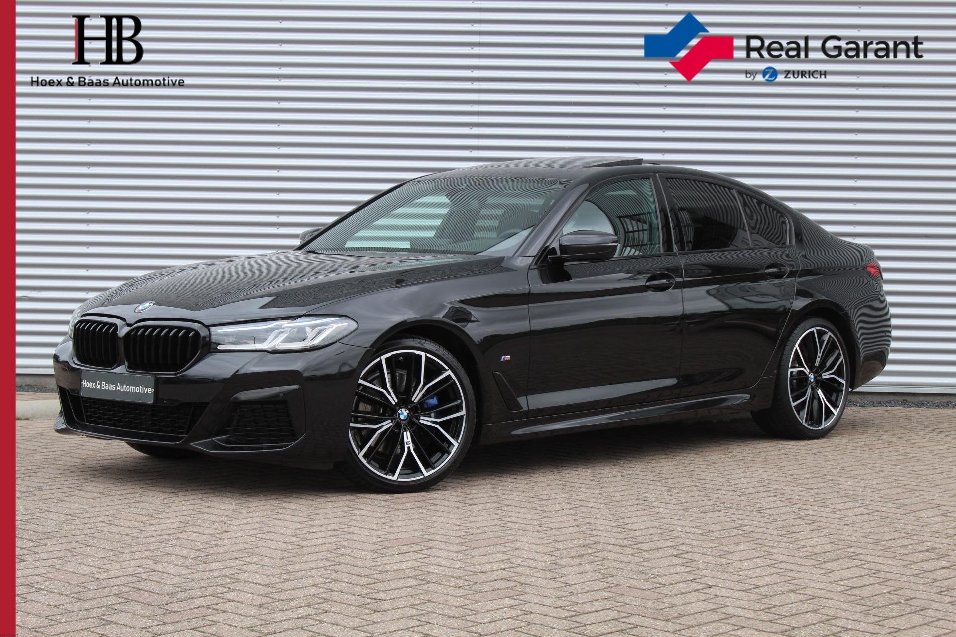 BMW 5-serie 520i M-Sport/Schuifdak/Sfeerverl/20inch/Leder, Auto's, 1998 cc, Achterwielaandrijving, Gebruikt, Euro 6