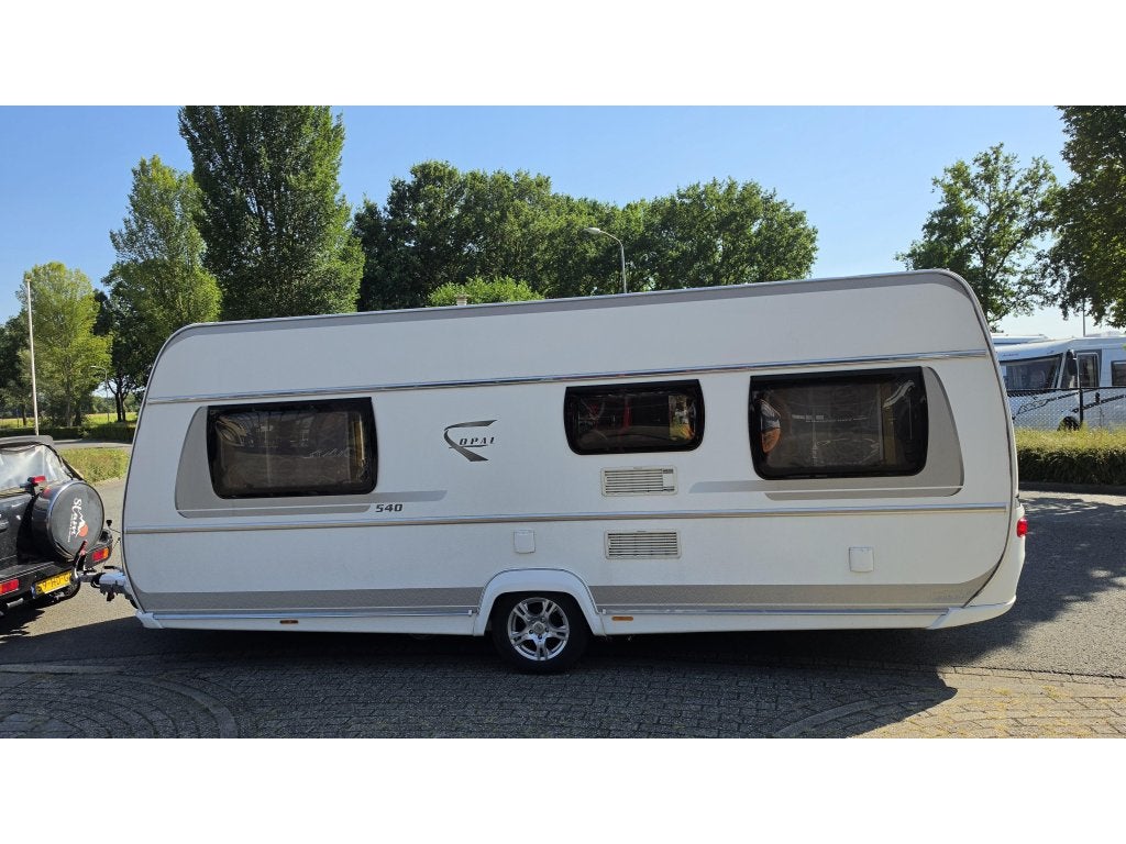 Fendt Opal 540 TG Mover luifel nieuwstaat, Caravans en Kamperen, Caravans, Rondzit, 1250 - 1500 kg, Tot en met 4, 6 tot 7 meter