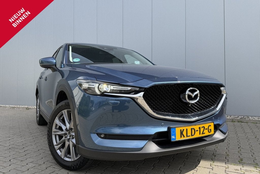 Mazda CX-5 2.0 SkyActiv-G 165PK Camera Trekhaak LED 19'', Auto's, Mazda, Voorwielaandrijving, Euro 6, 4 cilinders, Blauw