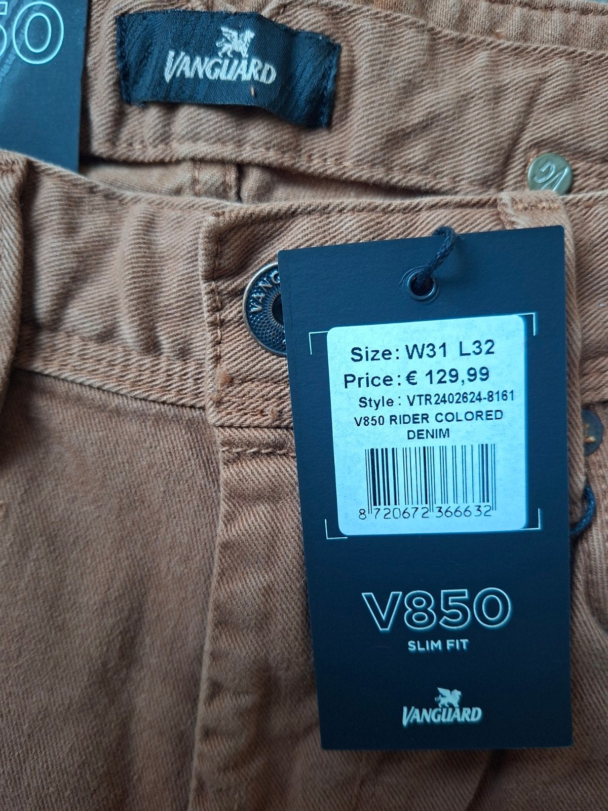 VANGUARD V850 slimfit jeans W31 L32, Overige kleuren, Nieuw, W32 (confectie 46) of kleiner, Ophalen of Verzenden