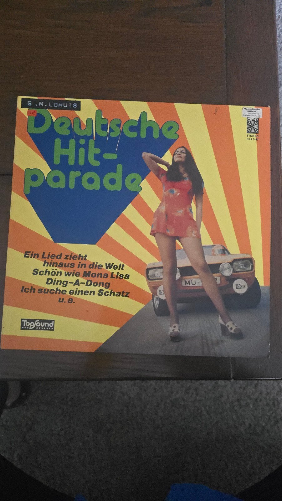 Deutsche Hitparade LP - Pop/Schlager, LP, Gebruikt, Pop, Ophalen of Verzenden