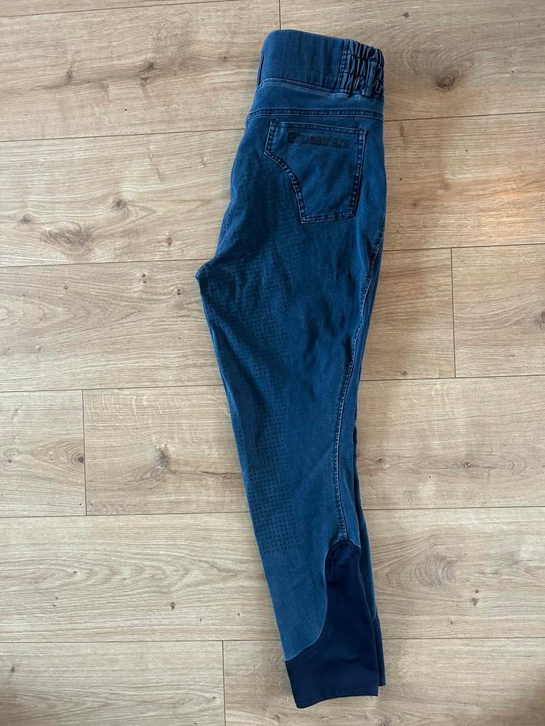 Horka Rijlegging Jeans Blue Laura Equestrian ZGAN- maat 42, Dieren en Toebehoren, Ophalen of Verzenden, Zo goed als nieuw, Dressuur