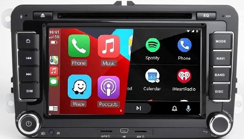 vw caddy rns 510 radio navigatie carkit, Ophalen of Verzenden, Nieuw