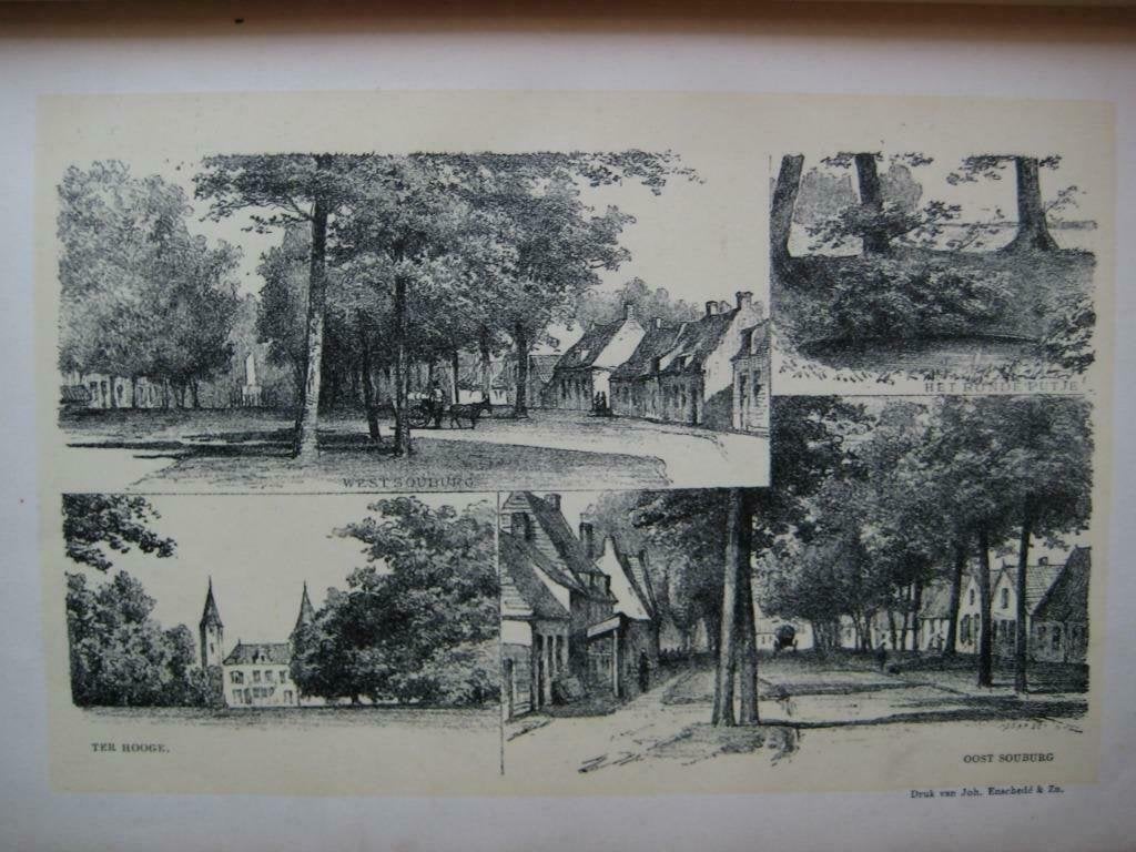 103/West Souburg  Ter Hooge en Oost Souburg Litho 1876, Ophalen of Verzenden