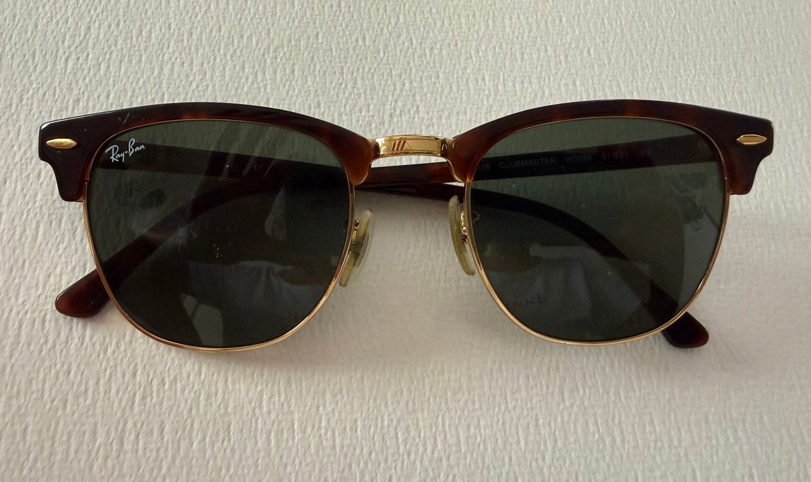 Ray Ban Clubmaster, nette mooie zonnebril., Ophalen of Verzenden, Zo goed als nieuw, Ray-Ban