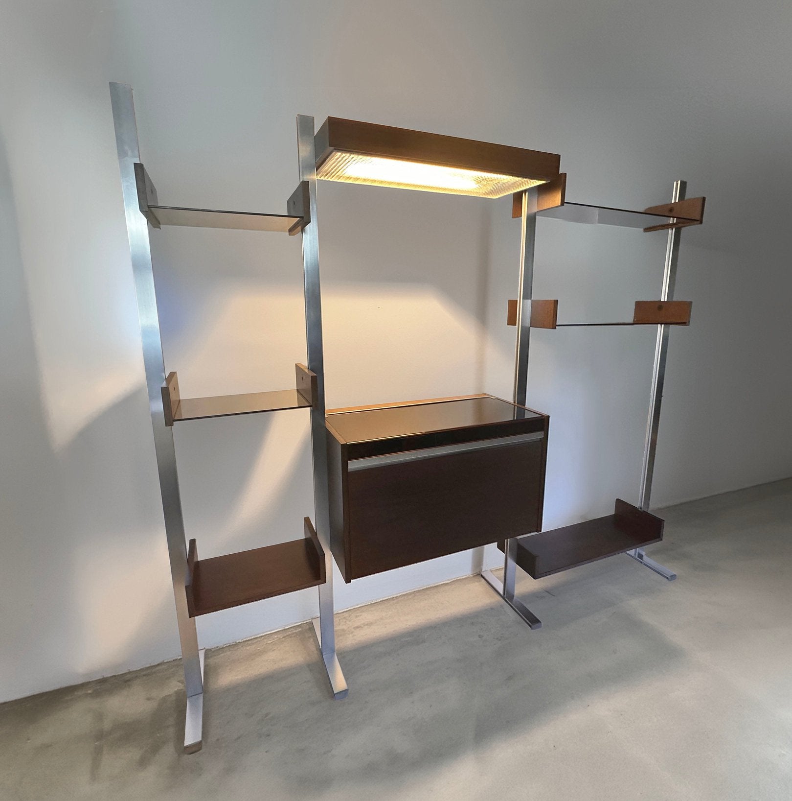 Vintage Ligne Roset ML80 modulair wandsysteem Michel Ducaroy, Ophalen, Gebruikt