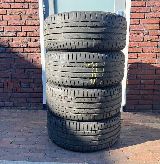 Audi A5 S5 19 inch OEM 5x112 zomer 255/35R19 2023/2024, Gebruikt, 255 mm, Banden en Velgen, Personenwagen