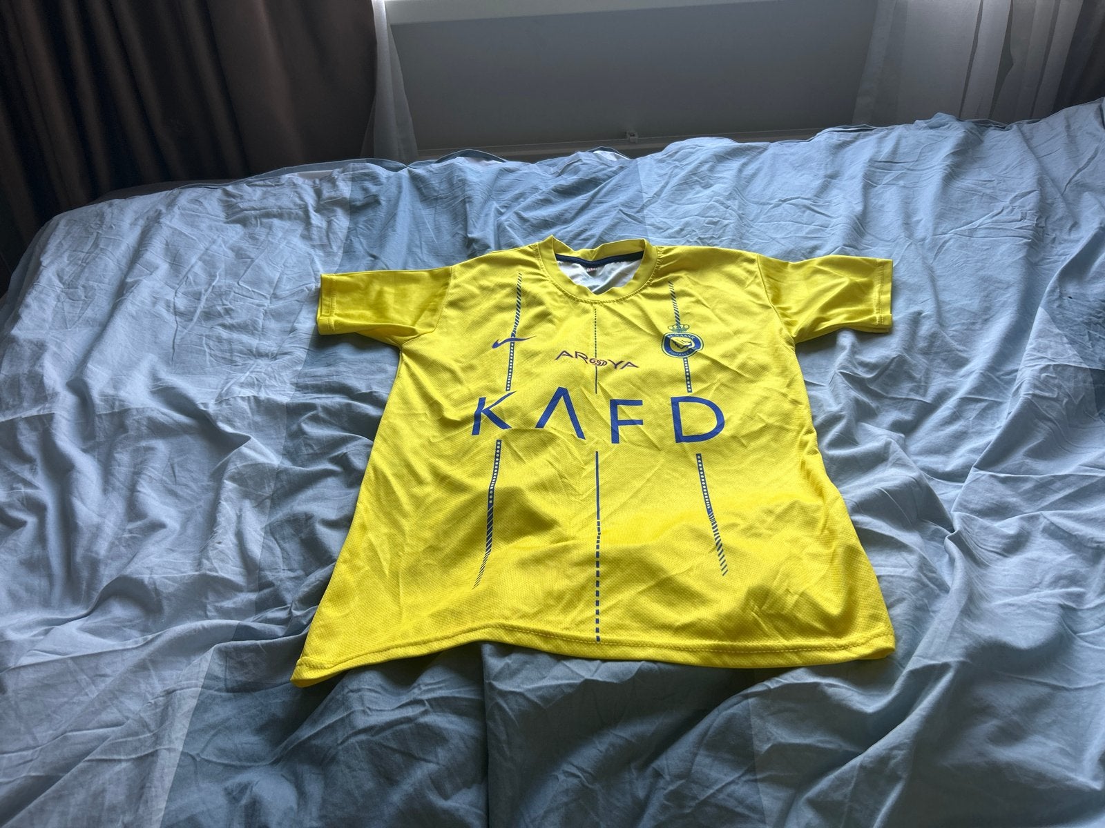 Ronaldo Al Nassr Thuisshirt - Maat 38, Maat XS of kleiner, Ophalen of Verzenden, Zo goed als nieuw, Shirt