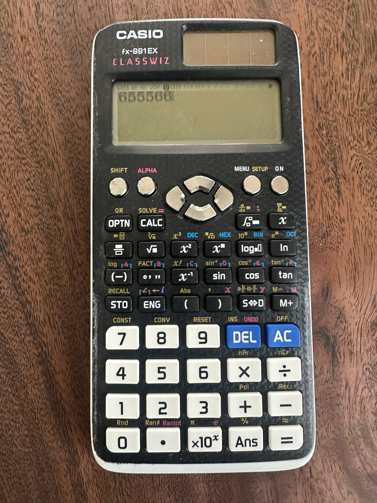 Grafische rekenmachine Casio fx-991EX, Ophalen of Verzenden, Grafische rekenmachine