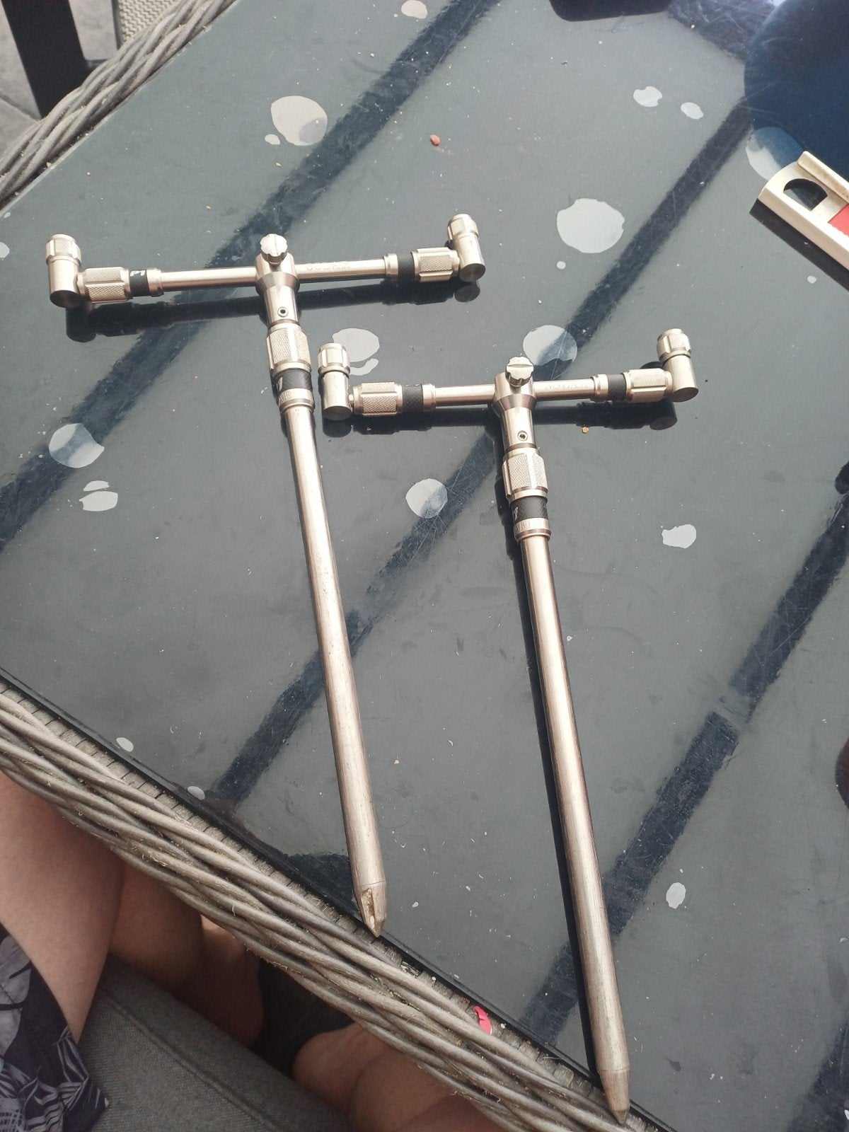Solar P1 RVS Banksticks en Buzz Bar Set, Ophalen, Complete set