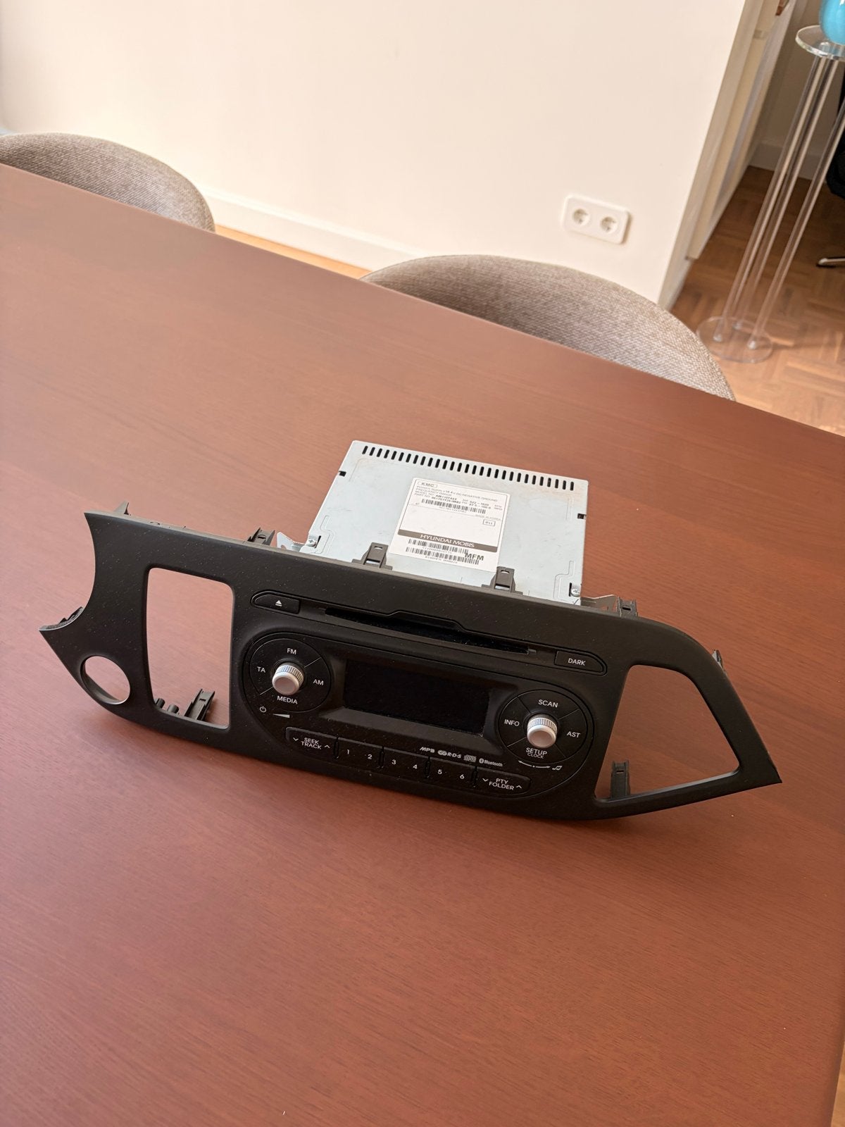 Kia Picanto Radio 2011 - Werkt perfect, Auto diversen, Ophalen of Verzenden, Gebruikt