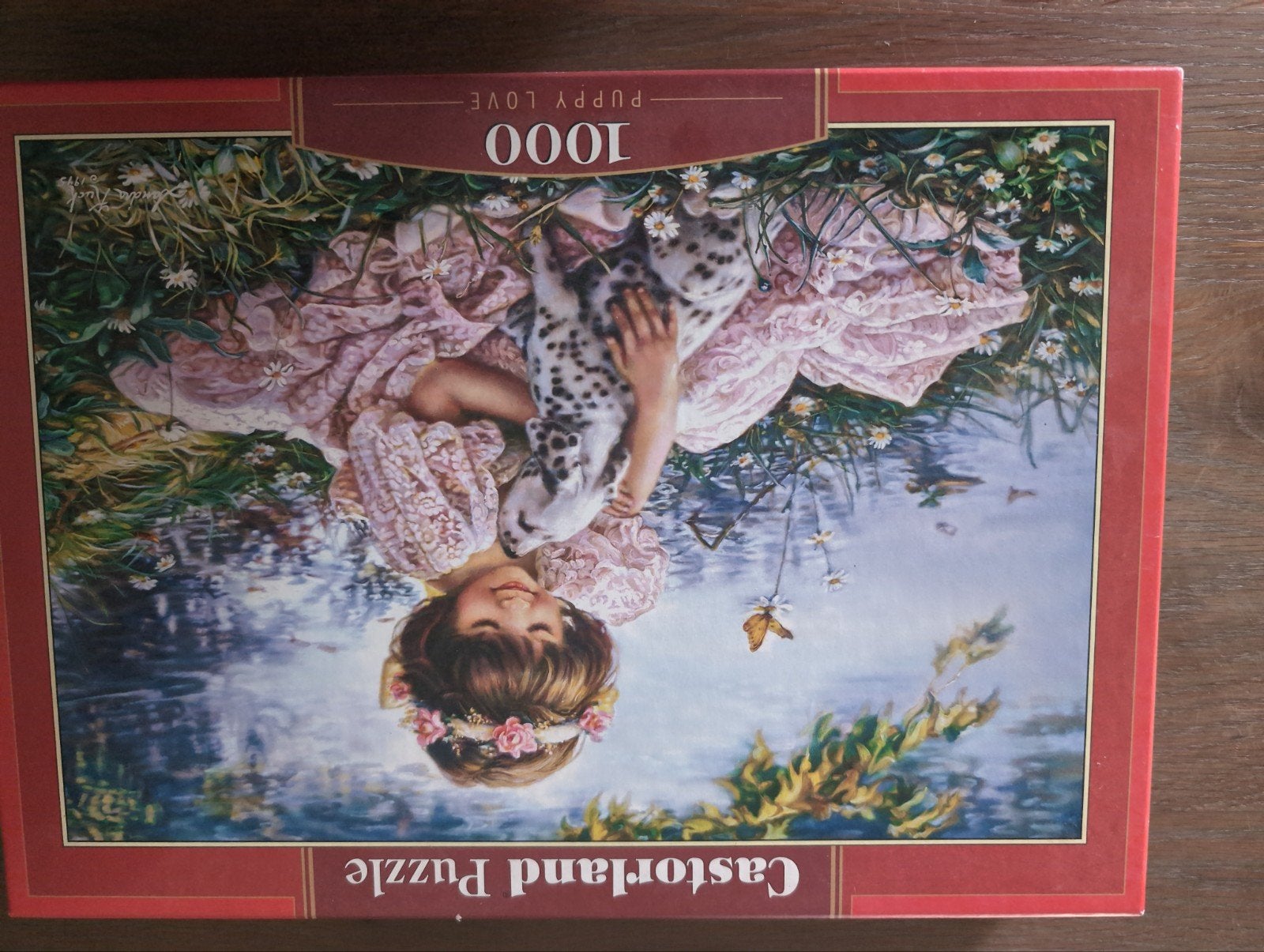 Castorland Legpuzzel 1000 stukjes - Puppy Love, Ophalen, 500 t/m 1500 stukjes, Gebruikt, Legpuzzel