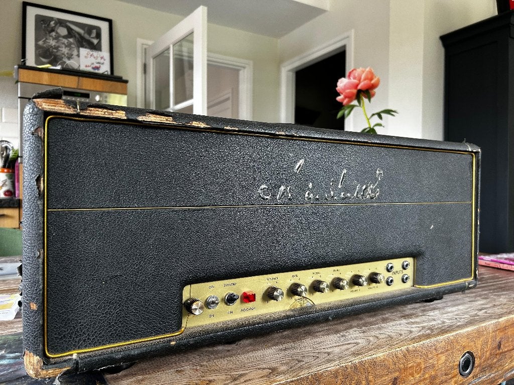 Marshall Super Bass 100W, 1969 (ruil mogelijk, gitaar/combo), Ophalen of Verzenden, Gebruikt, Gitaar, 100 watt of meer