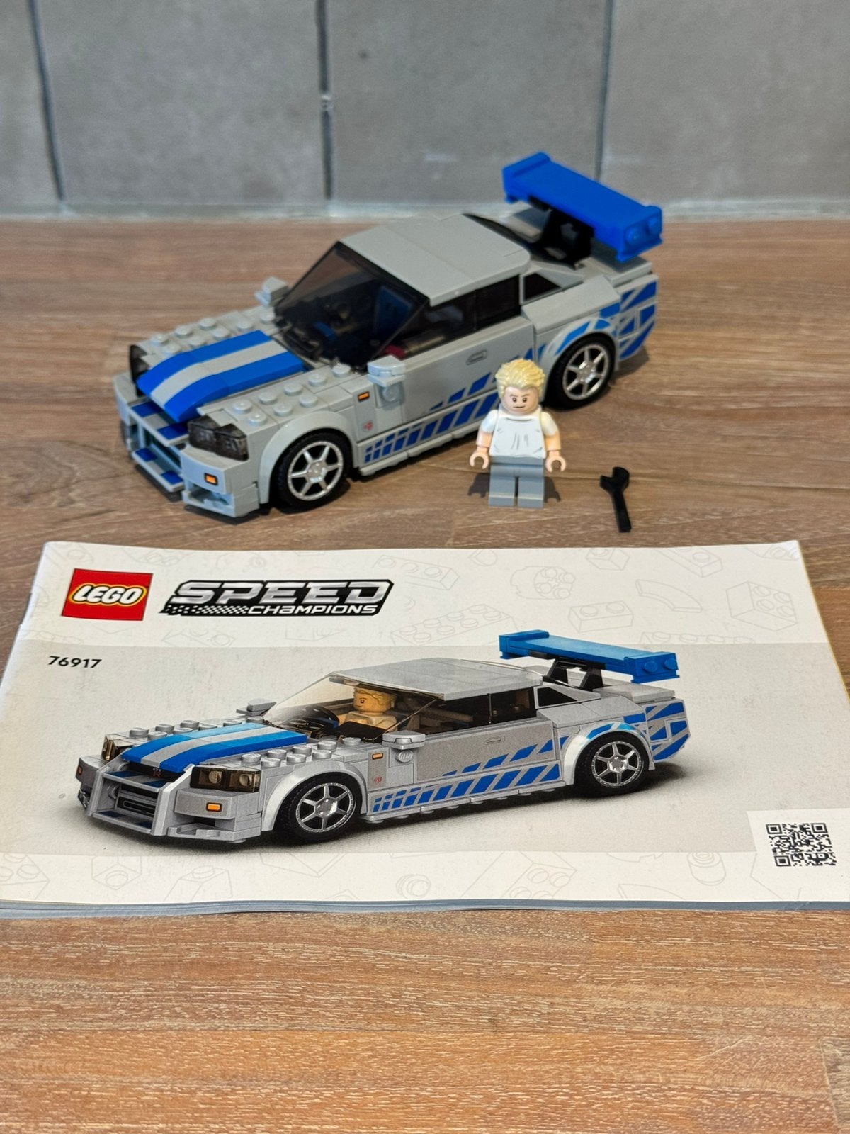 Lego Speed Champions 2 Fast 2 Furious Nissan Skyline GT-R, Compleet, Lego, Zo goed als nieuw, Complete set