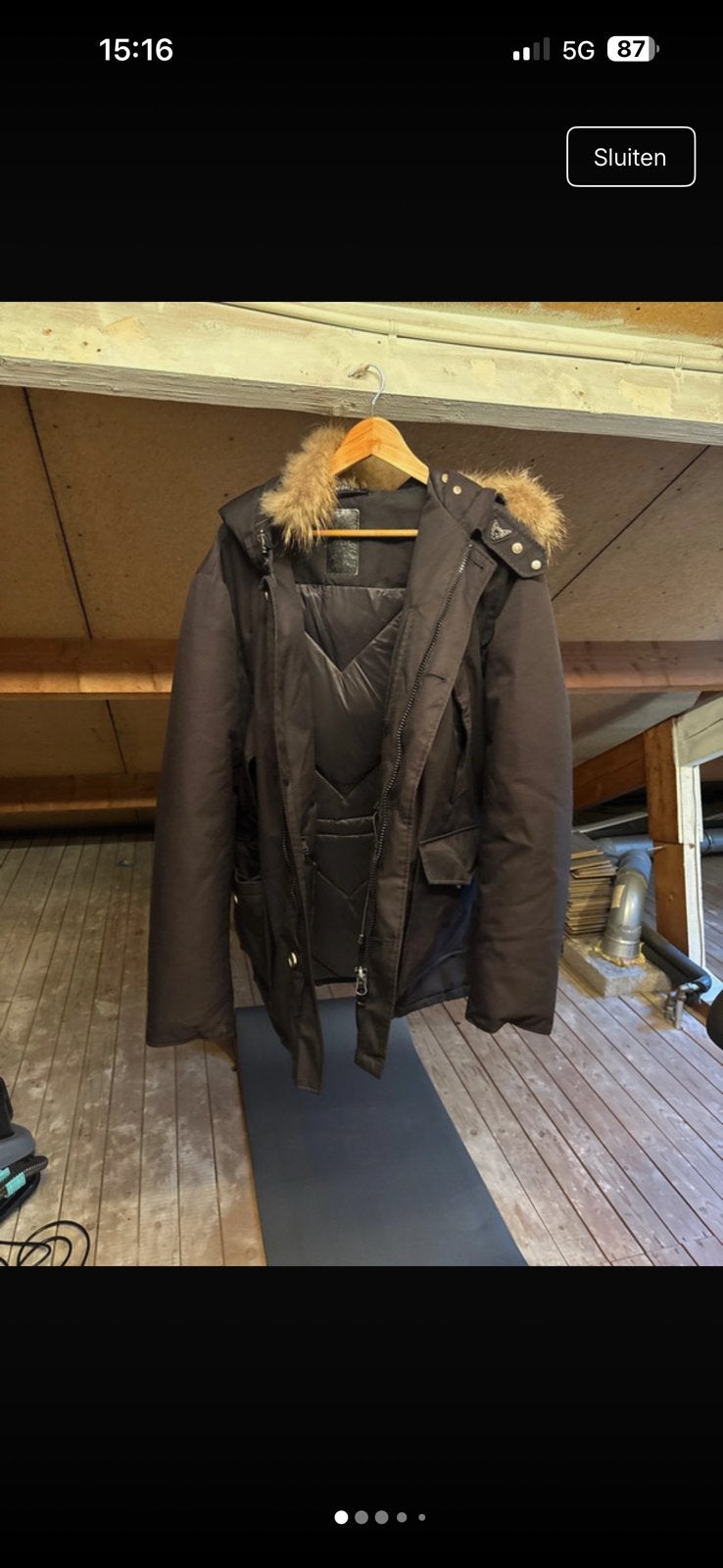 Airforce jas xxl, Ophalen of Verzenden, Zo goed als nieuw, Overige maten, Zwart