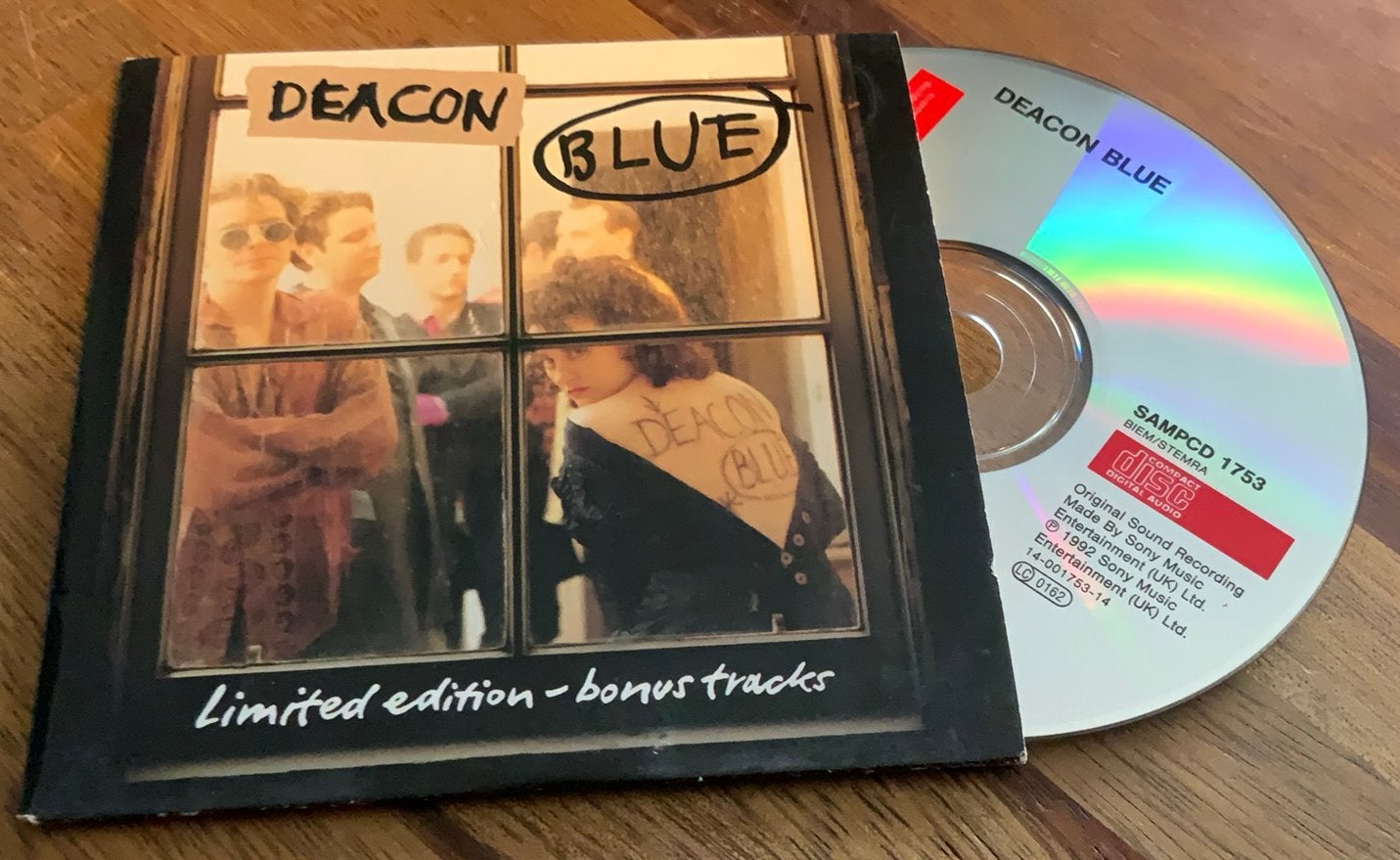 CD DEACON BLUE LIMITED EDITION BONUS TRACKS 1993 CBS AUSTRIA, Gebruikt, Promo, Poprock, EP