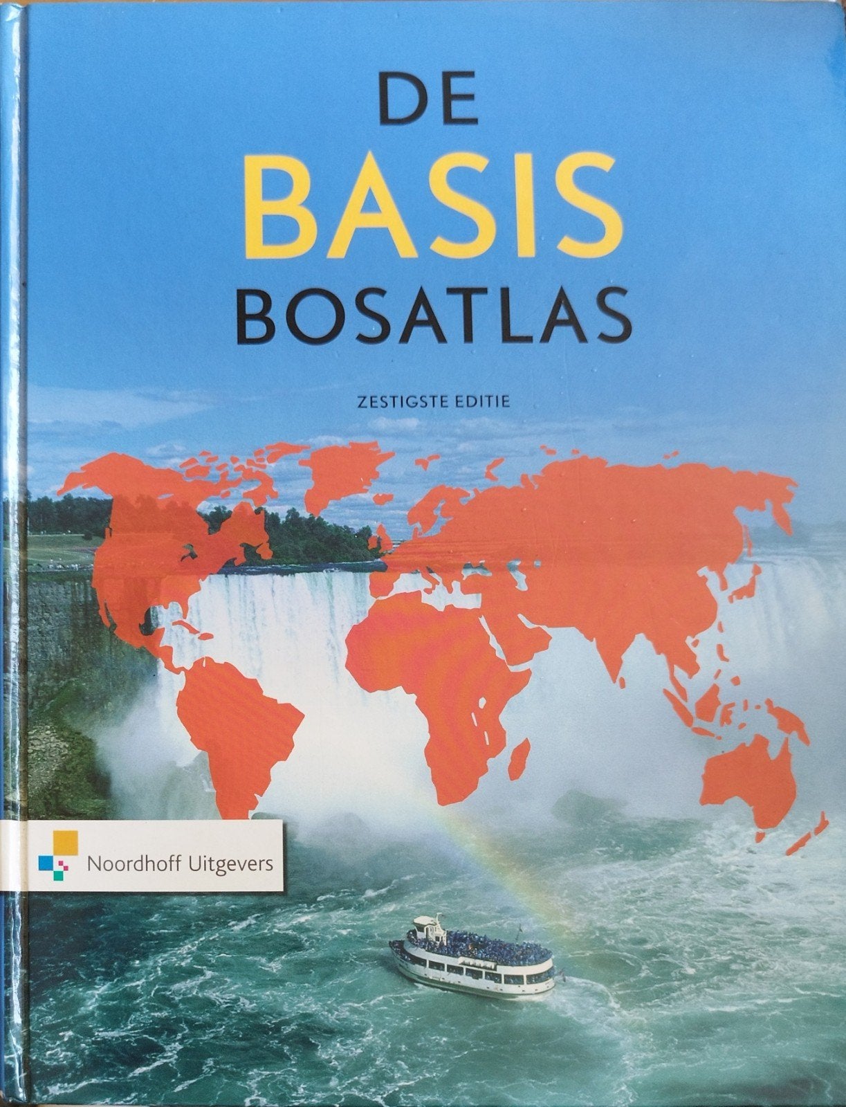 De Basis Bosatlas - Zestigste Editie, Boeken, Bosatlas, 2000 tot heden, Nieuw, Ophalen of Verzenden