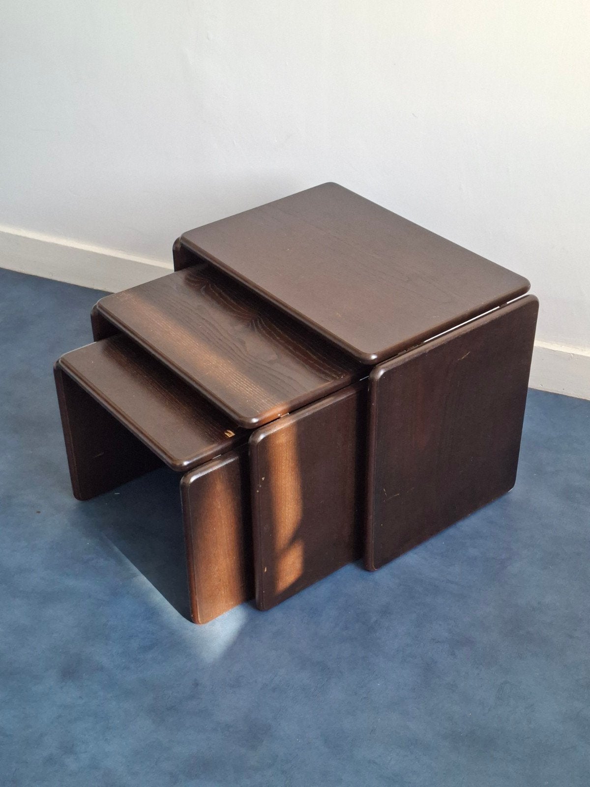 Set van drie vintage design bijzettafels
Verschille, Ophalen