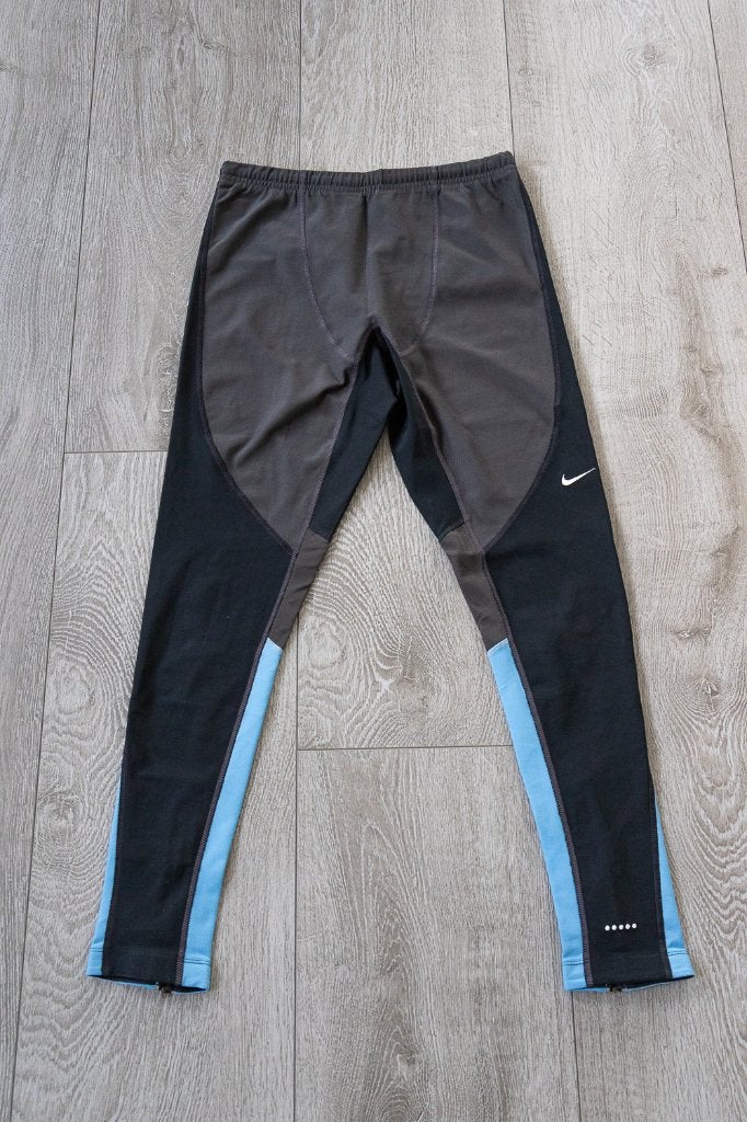 Nike legging met ritsen maat M, Maat 38/40 (M), Zwart, Nike, Ophalen of Verzenden