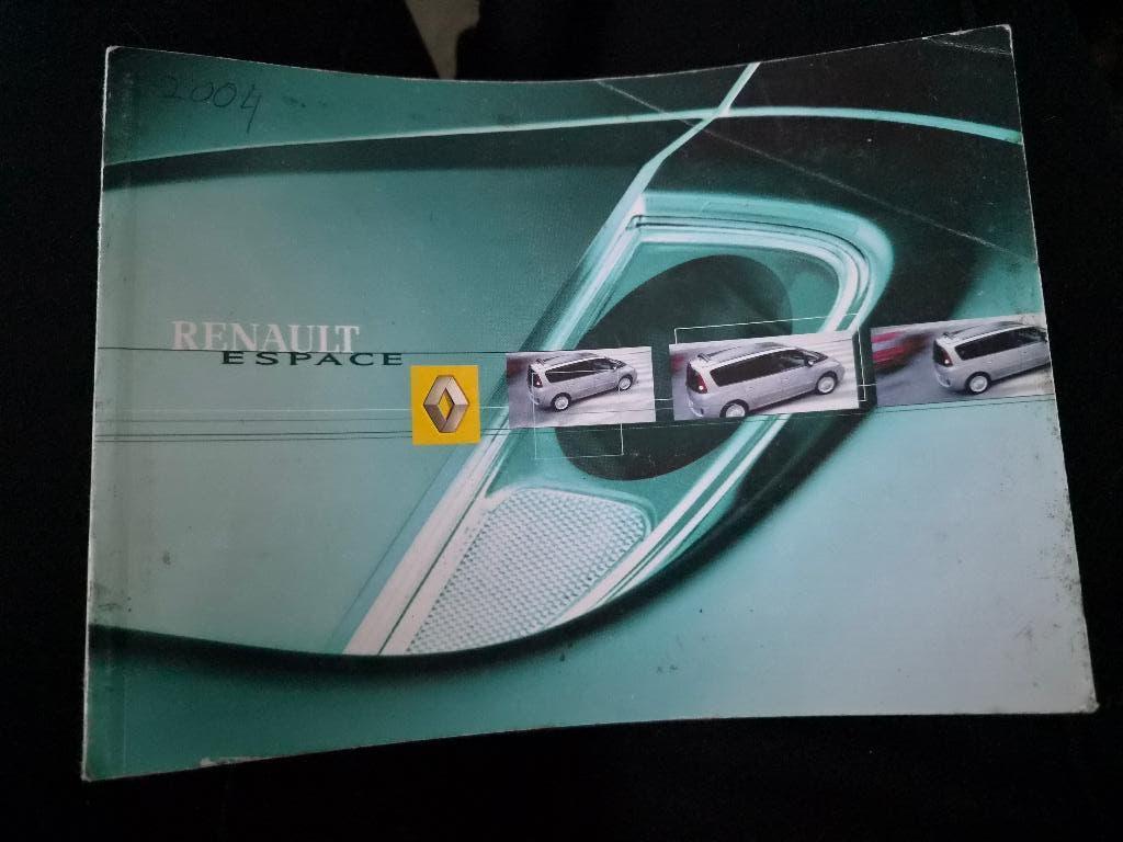 Handleiding Renault Espace (2004), Verzenden