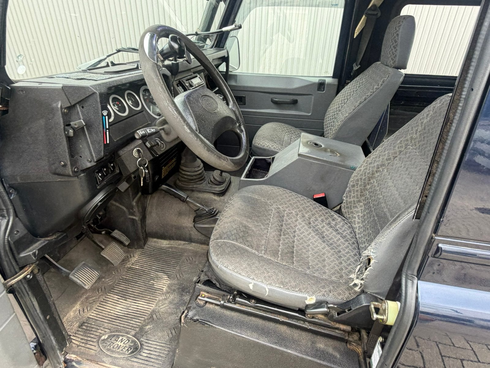 Land Rover Defender 90 TD5, blauw , youngtimer!, foto 11