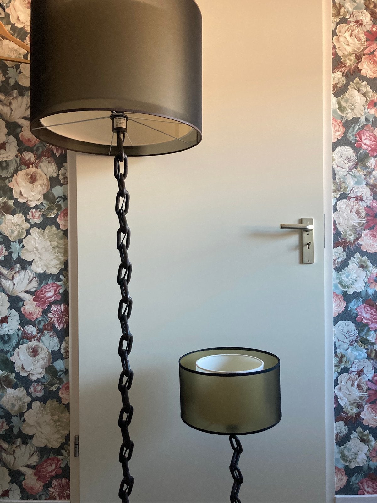 Prachtige staande lamp, VandeHeg, Ophalen, 100 tot 150 cm, E14 (klein), Zo goed als nieuw