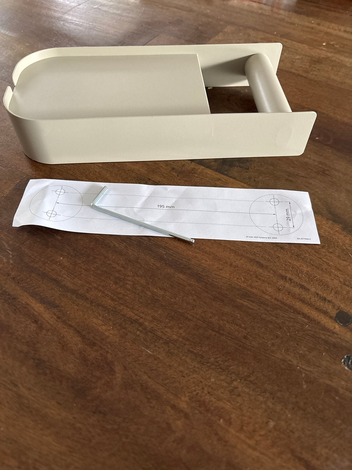 UNIEK!! IKEA FLORSJÖN WC ROL houder. Niet leverbaar in NL !, Ophalen of Verzenden, Zo goed als nieuw