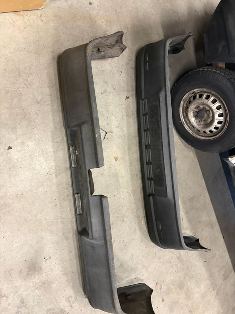 Fiat panda voor en achterbumper 141A, Ophalen, Voor, Fiat, Bumper
