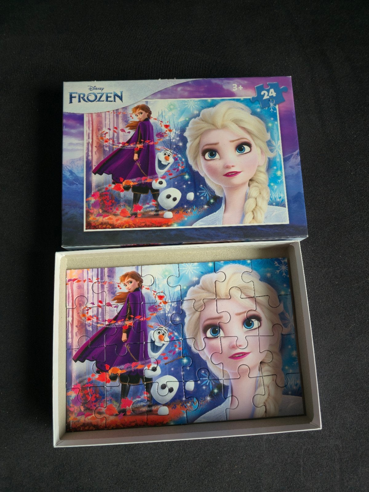 Disney Frozen puzzel 24 stukjes, Ophalen, 10 tot 50 stukjes, Zo goed als nieuw, 2 tot 4 jaar