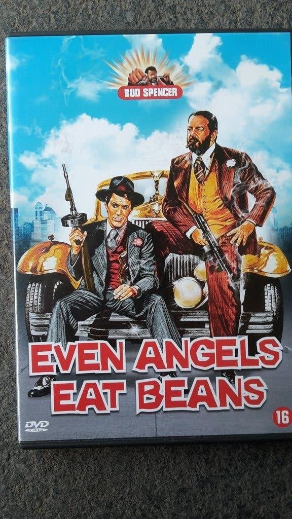 DVD Even Angels Eat Beans Bud Spencer, Vanaf 16 jaar, Nederlands, Ophalen of Verzenden, Zo goed als nieuw