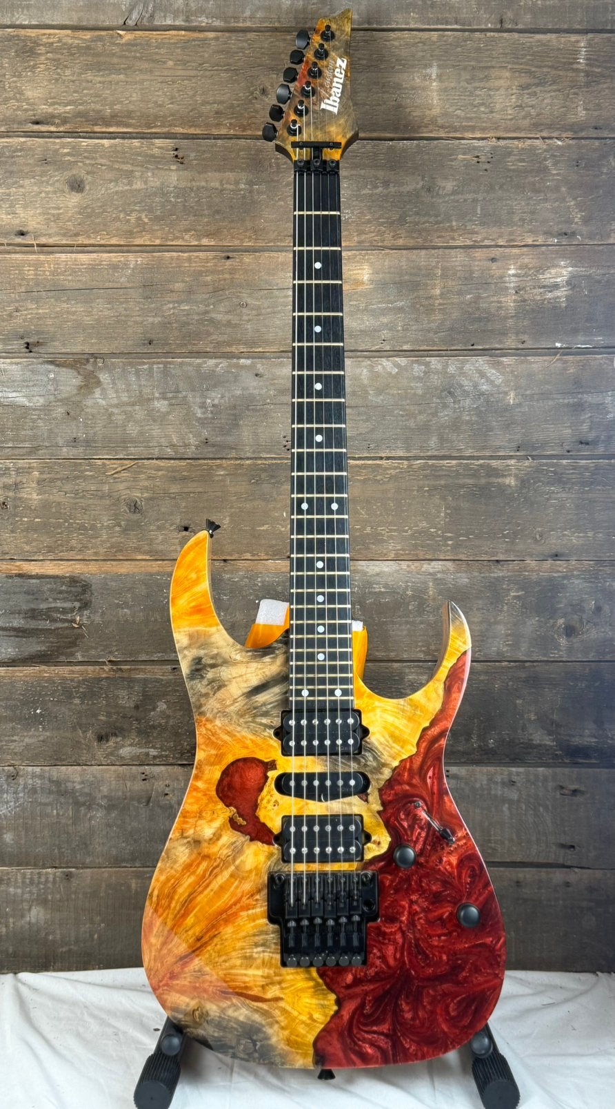 Ibanez JCRG2204 Autumn Leaves + hardcase, .., .., Ibanez, Ophalen of Verzenden