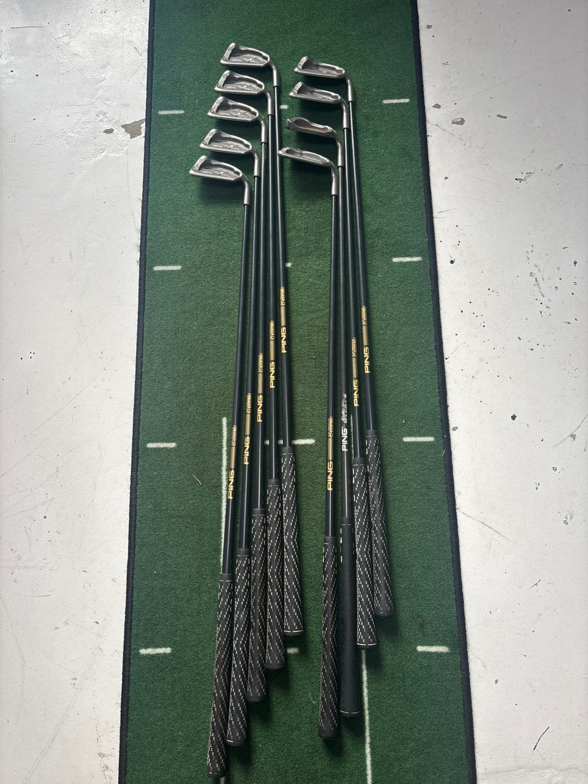 Ping IST-K Ijzerset | 3/SW, Sport en Fitness, Ping, Set, Zo goed als nieuw, Ping