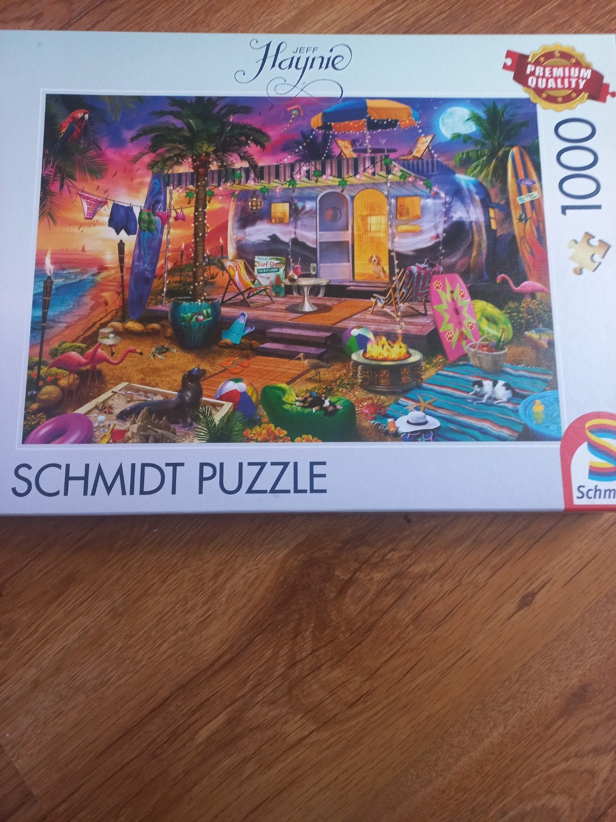 Schmidt puzzel, Ophalen of Verzenden, 500 t/m 1500 stukjes, Zo goed als nieuw