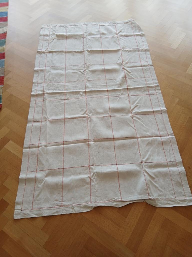 Tafel laken vintage. 150 bij 280. Speciale techniek, Ophalen of Verzenden, Rechthoek