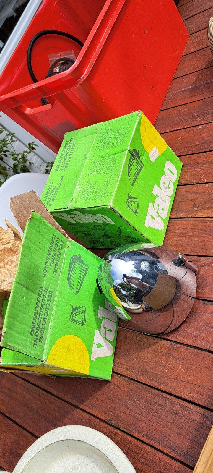 2 Nieuwe Kunststof Lampen - Valeo voor citroen 2cv, Ophalen of Verzenden