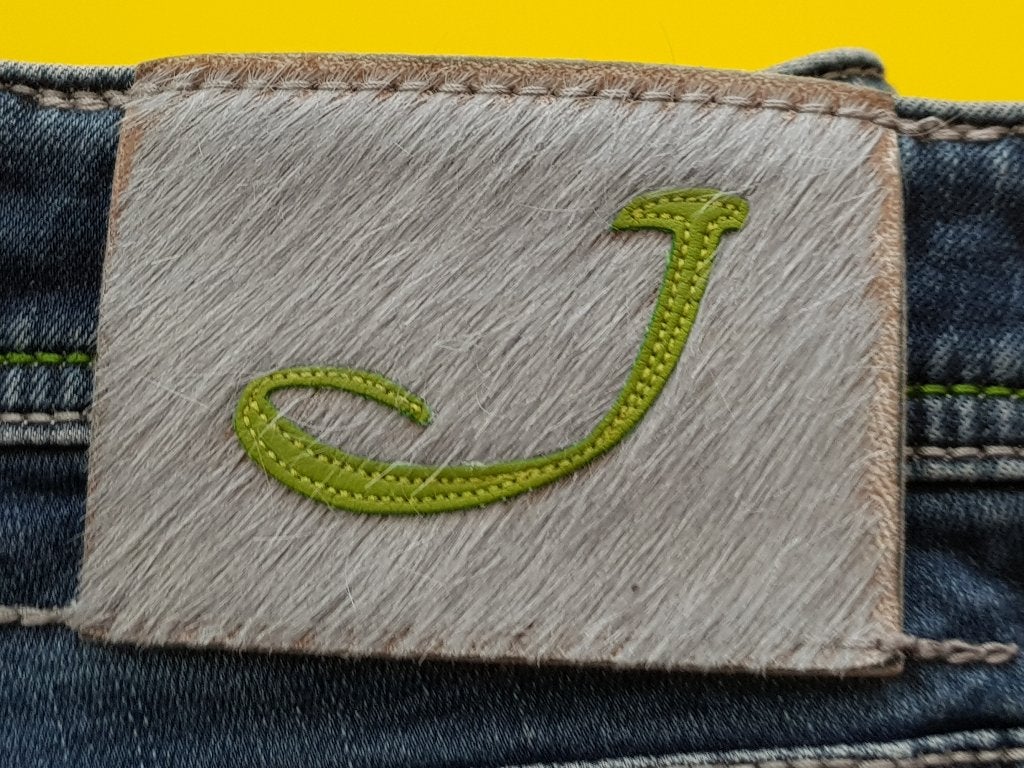Jacob Cohen spijker broek met zwart grijs kleur maat 36, Verzenden, Zwart, Nieuw, Jacob Cohen