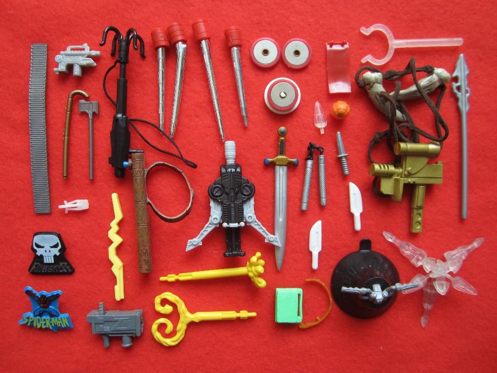 Film, TV, game action figure accesoires wapens etc, Ophalen of Verzenden, Zo goed als nieuw