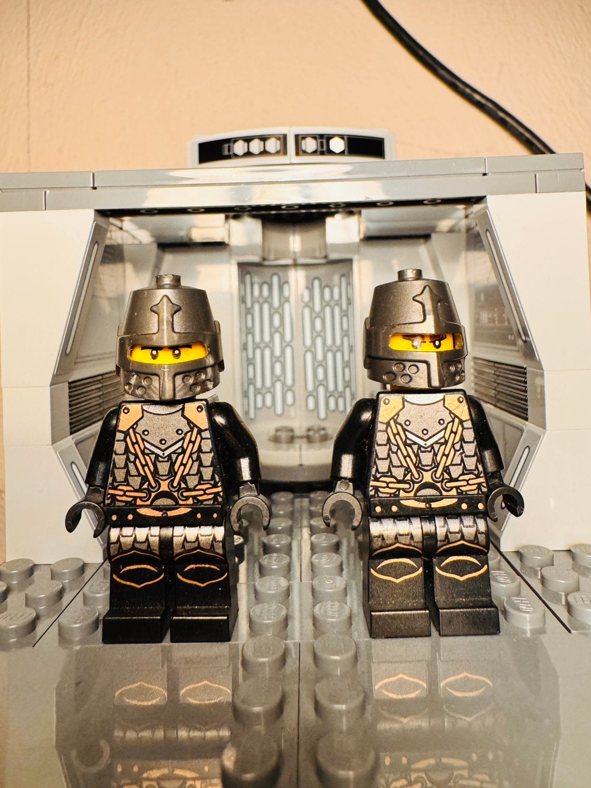 Lego Castle - Dragon Knight cas468 2x, Ophalen of Verzenden, Gebruikt, Minifiguur, Lego