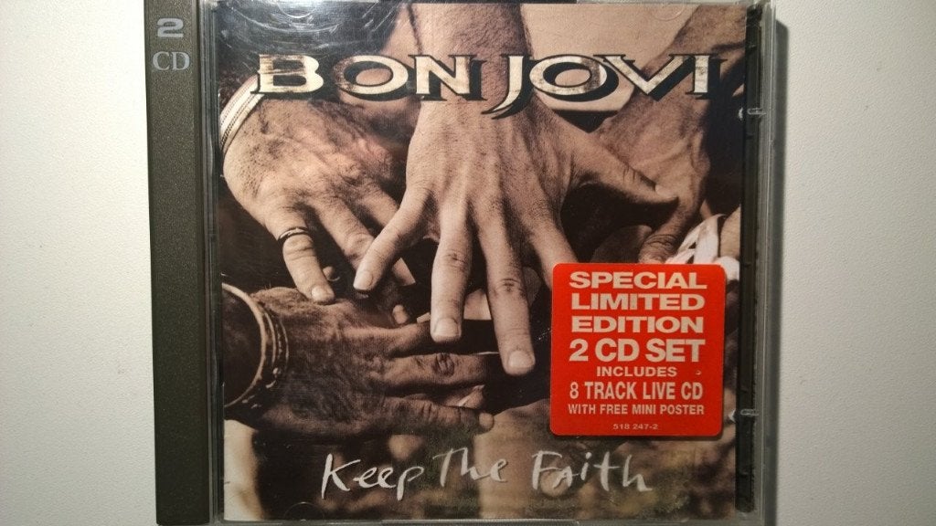 Bon Jovi - Keep The Faith (2 CD Limited Edition), Ophalen of Verzenden, Zo goed als nieuw, Poprock, Album