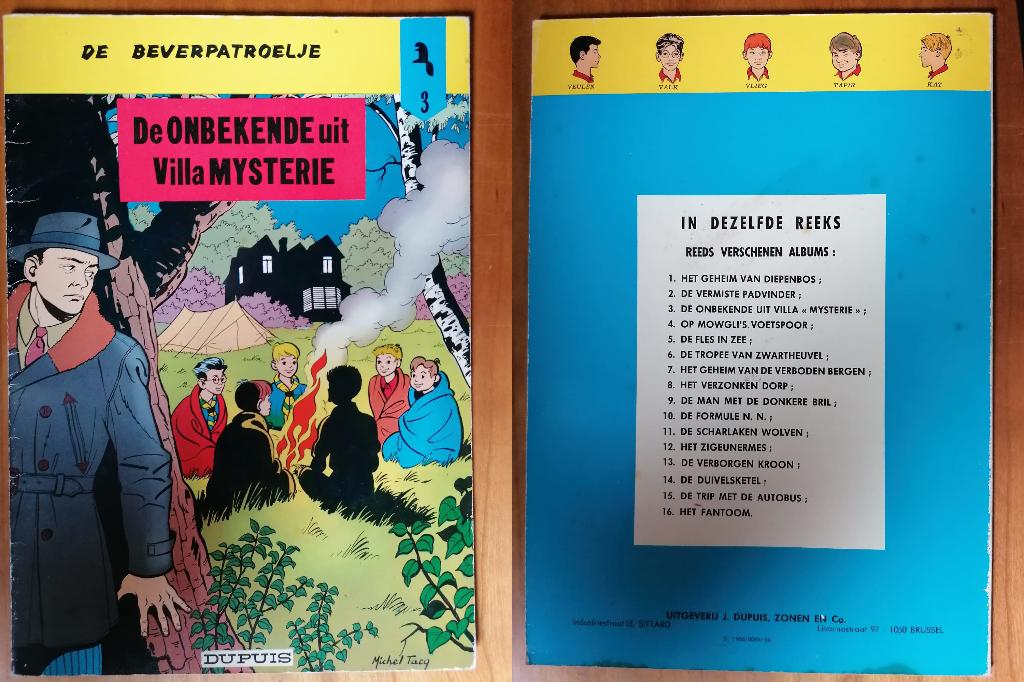 De Beverpatroelje 3 - De onbekende uit Villa Mysterie (SC), Boeken, Stripboeken, Eén stripboek, Ophalen of Verzenden, Gelezen