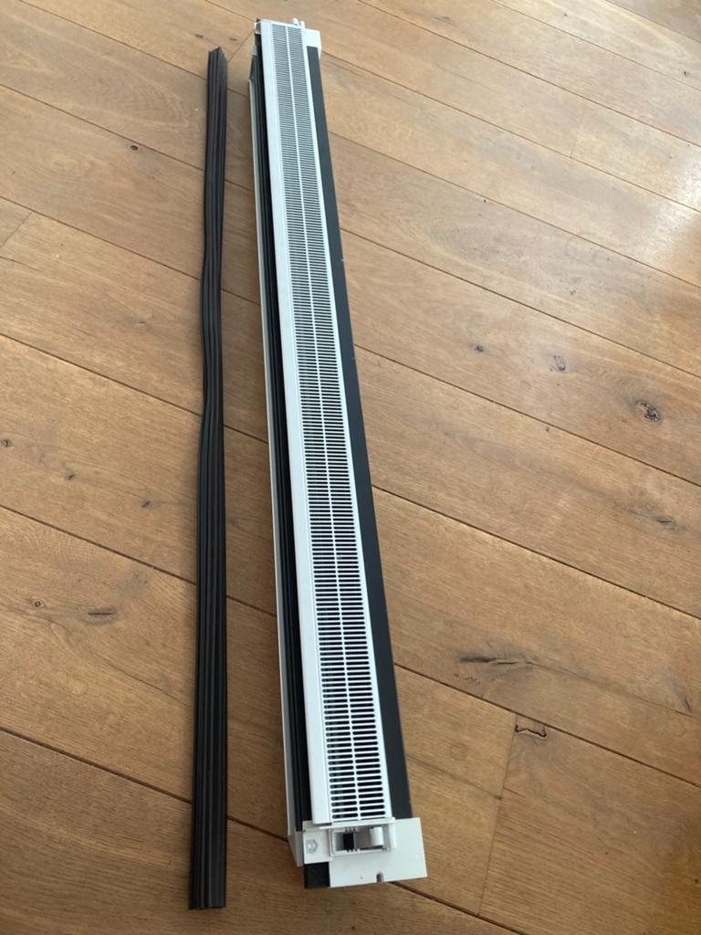 Renson ventilatie glasrooster zgan, Ophalen, Zo goed als nieuw, Ventilator