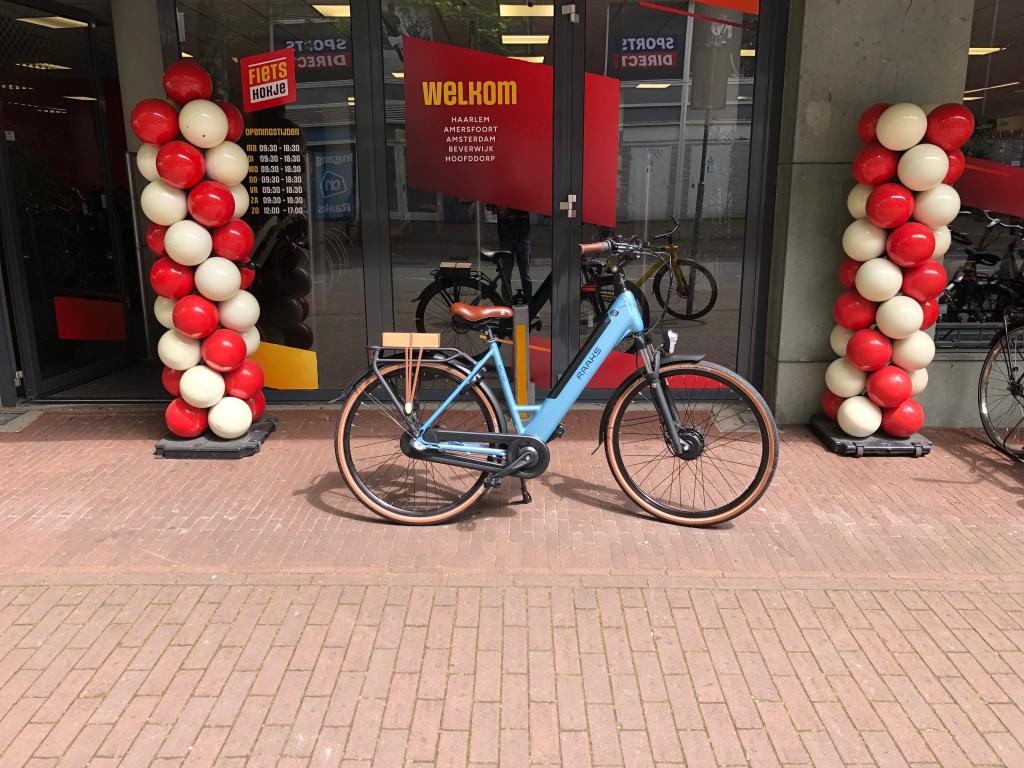 Fietshokje Raak: Raaks Belton Blauw E-Bike Nieuw!!, Raaks Fietsen, Nieuw, Info@raaksfietsen.nl, 50 km per accu of meer